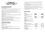 syndome ECO II-LED 1000 User Manual preview