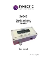 Предварительный просмотр 1 страницы Synectic Electronics SY045 User Manual