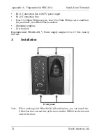 Preview for 24 page of Synel PRX-40/A Proximity SY-11 Product Manual