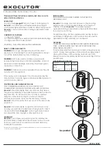 Preview for 1 page of Synergetic Exocutor EX30 Instructions