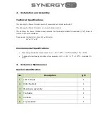 Preview for 6 page of Synergy Air Power Climber User Manual