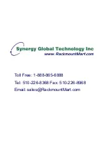 Synergy Global Technology LCD1U17-15 User Manual preview