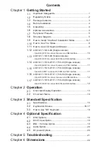 Preview for 3 page of Synergy Global Technology LCD1U17-15 User Manual