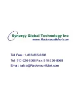 Предварительный просмотр 1 страницы Synergy Global Technology LCD1U17-25 User Manual