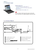 Предварительный просмотр 6 страницы Synergy Global Technology LCD1U17-26 User Manual