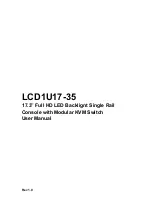 Preview for 2 page of Synergy Global Technology LCD1U17-35 User Manual