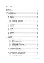 Preview for 6 page of Synergy Global Technology LCD1U17-35 User Manual