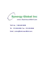 Synergy Global Technology LCD2U20-01 User Manual preview