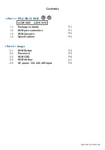 Preview for 4 page of Synergy Global Technology LCDK1010 User Manual