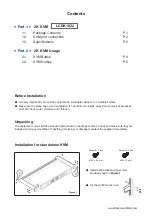 Preview for 4 page of Synergy Global Technology LCDK1022 User Manual