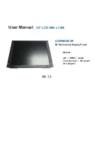 Preview for 2 page of Synergy Global Technology LCDR8U20-09 User Manual