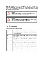 Preview for 6 page of Synergy Global Technology RAC281 User Manual