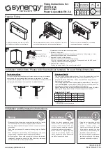 Synergy Hardware S600 Series Fixing Instructions preview