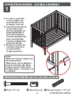 Предварительный просмотр 15 страницы Synergy Convertible Crib Owner'S Manual