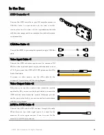 Предварительный просмотр 4 страницы Synergy iOSD User Manual