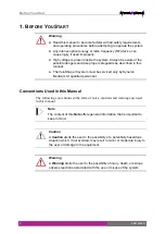 Preview for 8 page of Syneron Candela VelaShape III System User Manual