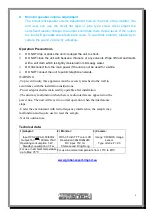 Preview for 6 page of SynerTech HD-2192 Installation And Operation Manual