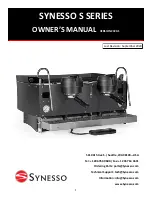 Preview for 1 page of Synesso S Series Owner'S Manual