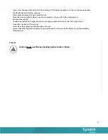 Preview for 5 page of Synetik ErgoCare SEGO User Manual