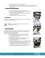 Preview for 20 page of Synetik ErgoCare SEGO User Manual