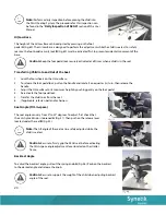 Preview for 24 page of Synetik ErgoCare SEGO User Manual