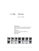 Предварительный просмотр 1 страницы Synology DiskStation DS109 User Manual