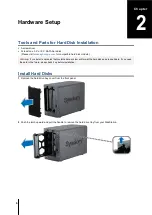 Предварительный просмотр 6 страницы Synology DiskStation DS214 Quick Installation Manual