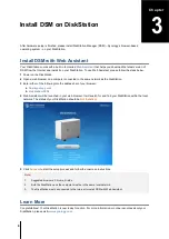 Предварительный просмотр 8 страницы Synology DiskStation DS214se Quick Installation Manual