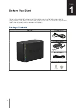 Preview for 3 page of Synology DiskStation DS216 Quick Installation Manual