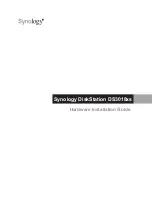 Предварительный просмотр 1 страницы Synology DiskStation DS3018xs Hardware Installation Manual