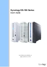 Preview for 1 page of Synology DS-106 Series User Manual