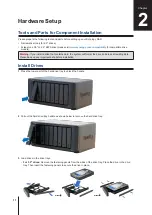 Предварительный просмотр 11 страницы Synology DS1821+ Hardware Installation Manual