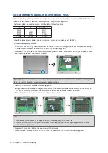 Предварительный просмотр 14 страницы Synology DS1821+ Hardware Installation Manual