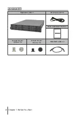 Предварительный просмотр 4 страницы Synology RackStation RC18015xs+ Quick Installation Manual