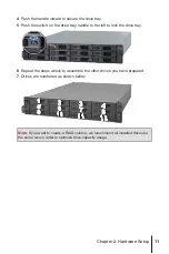 Предварительный просмотр 11 страницы Synology RackStation RC18015xs+ Quick Installation Manual