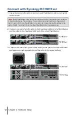 Предварительный просмотр 12 страницы Synology RackStation RC18015xs+ Quick Installation Manual