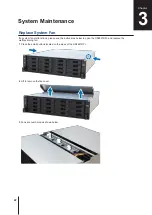 Предварительный просмотр 22 страницы Synology RS2821RP+ Hardware Installation Manual