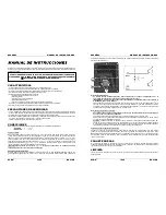 Preview for 9 page of SYNQ AUDIO RESEARCH RS-218 B Operation Manual