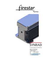 Synrad Firestar V Series Operator'S Manual preview