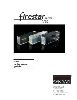 Synrad Firestar V30 Reference Manual предпросмотр