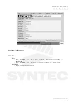 Preview for 65 page of Syntec 60W-E Wood Operation Manual