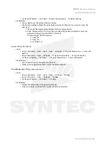 Preview for 81 page of Syntec 60W-E Wood Operation Manual