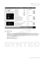 Preview for 105 page of Syntec 60W-E Wood Operation Manual