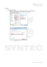 Preview for 126 page of Syntec 60W-E Wood Operation Manual