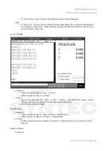 Preview for 14 page of Syntec 610-E5 Operation Manual