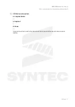 Preview for 5 page of Syntec 70SB Manual