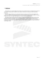 Preview for 3 page of Syntec SPD-32C1-075 Hardware Manual