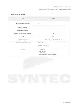 Предварительный просмотр 4 страницы SYNTEK 60CA Operation Manual