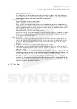 Предварительный просмотр 42 страницы SYNTEK 60CA Operation Manual