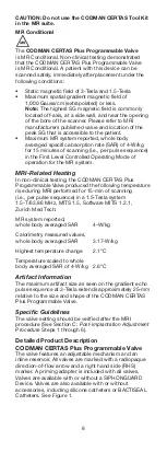 Preview for 8 page of Synthes CODMAN NEURO CODMAN CERTAS Plus Manual